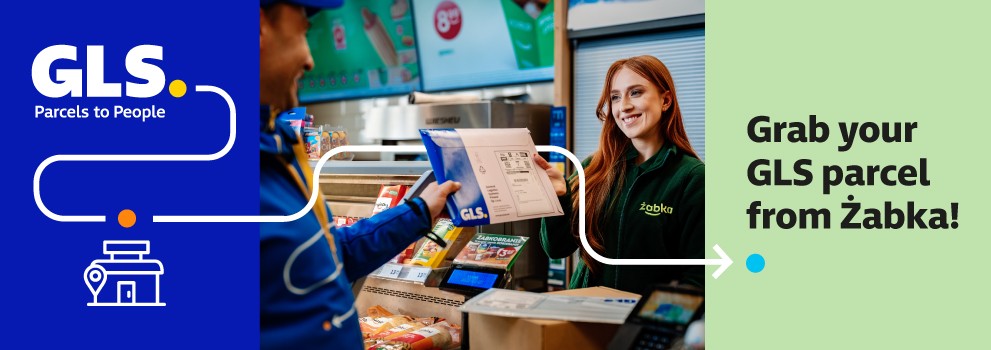 Grab your GLS parcel from Żabka!