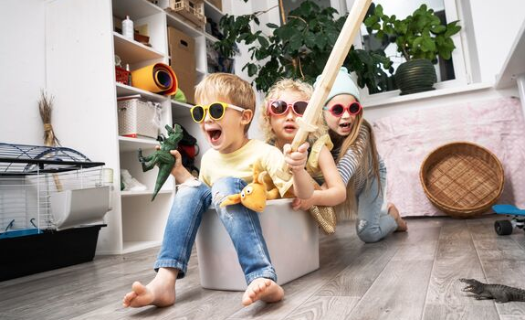 children are having fun