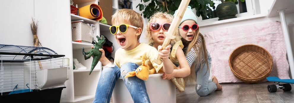 children are having fun