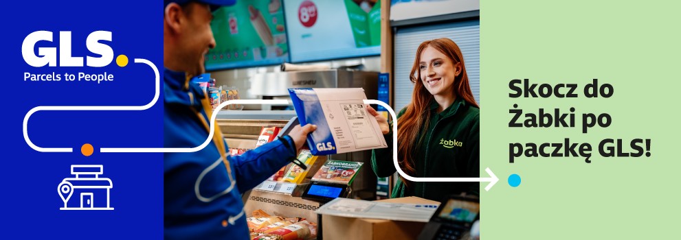 Skocz do Żabki po paczkę GLS!